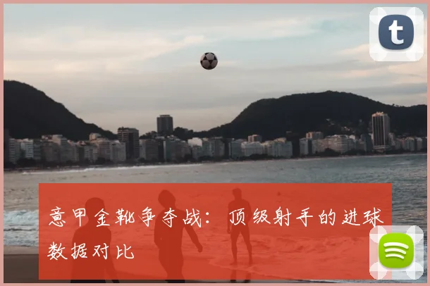 意甲金靴争夺战:顶级射手的进球数据对比