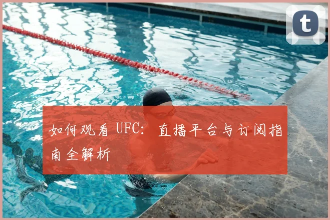 如何观看 UFC:直播平台与订阅指南全解析